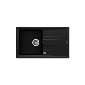 Teka Stone 50 B-tg Siyah Granit Evye