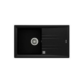 Teka Stone 50 B-tg Siyah Granit Evye