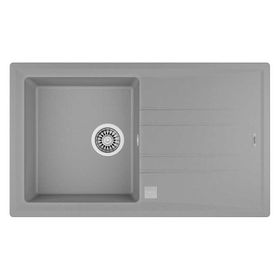 Teka Stone 50 B-TG Tek Hazneli Tegranite Metalik Gri Eviye