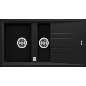 Teka Stone 60 B-TG 1,5 Gözlü Metalik Siyah Tegranit Eviye