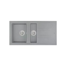 Teka Stone 60 B-Tg Metalik Gri Granit Eviye