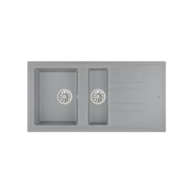 Teka Stone 60 B-Tg Metalik Gri Granit Eviye