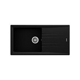 Teka Stone 60 L-TG Tek Hazneli Tegranite Metalik Siyah Eviye