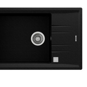 Teka Stone 60 S-TG Metallic Black Renkli Eviye