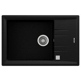 Teka Stone 60 S-TG Metallic Black Renkli Eviye