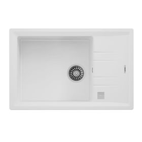 Teka Stone 60 S-TG White Renkli Granit Eviye