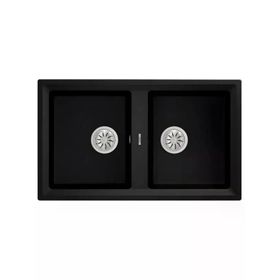 Teka Stone 90 B-TG 2B Siyah Granit Eviye