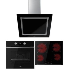 Teka TBC 64010 - HLB 8400 - DLV 68660 Siyah 3'lü Ankastre Set