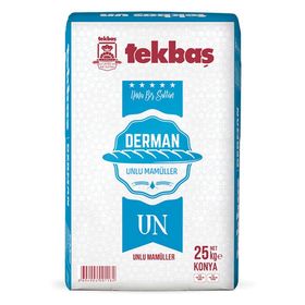 Tekbaş Un 25 kg Lüks Ekmek ve Unlu Mamüller Unu