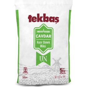 Tekbaş Un 5 kg Çavdar Hazır Ekmek Miksi