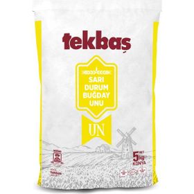 Tekbaş Un 5 kg Sarı Durum Buğday Unu