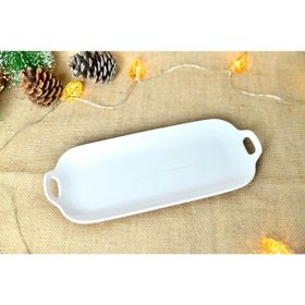 Tekbir 31 cm Kulplu Porselen Tabak