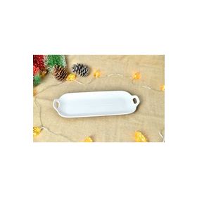Tekbir 31 cm Kulplu Porselen Tabak