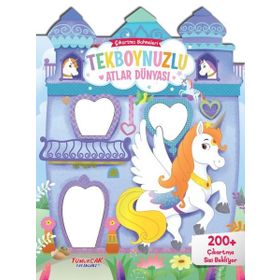 Tekboynuzlu Atlar Dünyası Çıkartma Sahneleri Yumurcak Yayınları