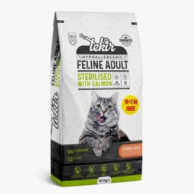 Tekir 12 kg Hypo Allergenic Adult Steril Somonlu Kuru Kedi Maması