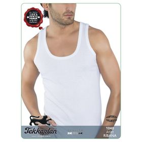Tekkaplan 42222 İç Giyim Erkek Askılı Ribana Atlet