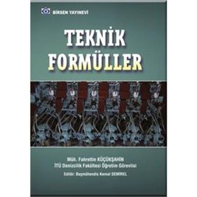 Teknik Formüller - Fahrettin Küçükşahin