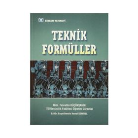 Teknik Formüller - Fahrettin Küçükşahin