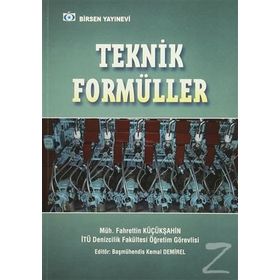Teknik Formüller - Fahrettin Küçükşahin
