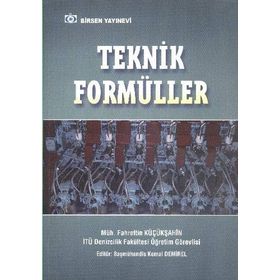 TEKNIK FORMÜLLER - MUSTAFA ESENTEPELI