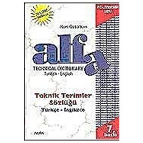 TEKNIK TERIMLER SÖZLÜĞÜ İNGİLİZCE - TÜRKÇE, TÜRKÇE - İNGİLİZCE (221.000 KELIME) - NURI ÖZBALKAN