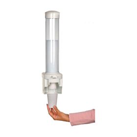 Tekno 180 cc Plastik Bardak için 71 mm Beyaz Bardaklık