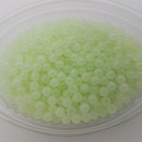 Tekno Doğa 4 mm 45 g Fosforlu Boncuk Yuvarlak Glow Olta Boncuğu