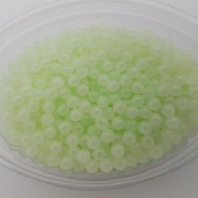 Tekno Doğa 4 mm 45 g Fosforlu Boncuk Yuvarlak Glow Olta Boncuğu