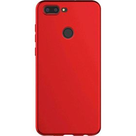 Tekno Grup General Mobile Gm 9 Pro Mat Premium Kırmızı Nano Ekran Koruyucu Silikon Kılıf