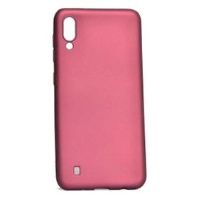 Tekno Grup Samsung Galaxy A10 Mat Premium Bordo Silikon Kılıf