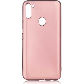 Tekno Grup Samsung Galaxy A11 Mat Premium Rose Silikon Cep Telefonu Kılıf