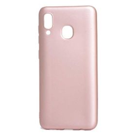 Tekno Grup Samsung Galaxy A20 Mat Premium Rose Silikon Kılıf