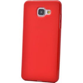 Tekno Grup Samsung Galaxy A3 2017 Mat Premium Bordo Silikon Kılıf
