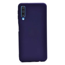 Tekno Grup Samsung Galaxy A50 Mat Premium Lacivert Silikon Kılıf