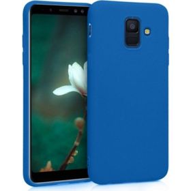 Tekno Grup Samsung Galaxy A6 2018 Mat Premium Lacivert Silikon Kılıf