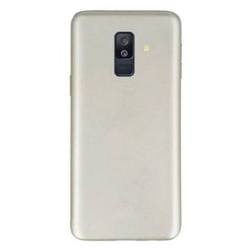 Tekno Grup Samsung Galaxy A6 Plus Mat Premium Gold Silikon Kılıf