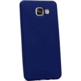 Tekno Grup Samsung Galaxy A7 2016 Mat Premium Lacivert Silikon Kılıf