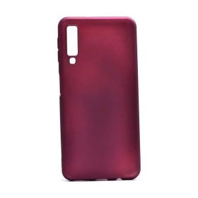 Tekno Grup Samsung Galaxy A70 Mat Premium Bordo Silikon Kılıf