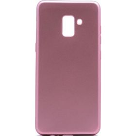 Tekno Grup Samsung Galaxy A8 2018 Mat Premium Rose Silikon Kılıf