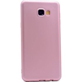 Tekno Grup Samsung Galaxy C5 Mat Premium Rose Silikon Kılıf