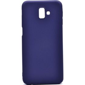 Tekno Grup Samsung Galaxy J6 Plus Mat Premium Lacivert Silikon Kılıf