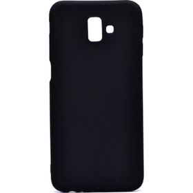 Tekno Grup Samsung Galaxy J6 Plus Mat Premium Siyah Silikon Kılıf
