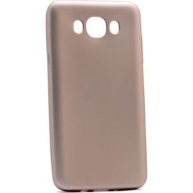 Tekno Grup Samsung Galaxy J7 2016 Mat Premium Gold Silikon Kılıf