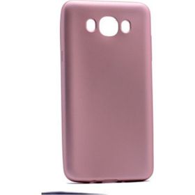 Tekno Grup Samsung Galaxy J7 2016 Mat Premium Rose Silikon Kılıf