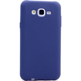 Tekno Grup Samsung Galaxy J7 Mat Premium Lacivert Silikon Kılıf