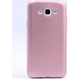Tekno Grup Samsung Galaxy J7 Mat Premium Rose Silikon Kılıf