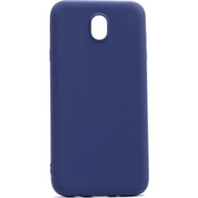 Tekno Grup Samsung Galaxy J7 Pro Mat Premium Lacivert Silikon Kılıf