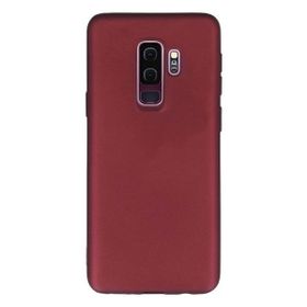 Tekno Grup Samsung Galaxy J8 Mat Premium Bordo Silikon Kılıf