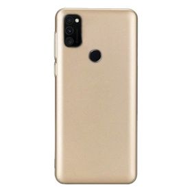 Tekno Grup Samsung Galaxy M30s Mat Premium Gold Silikon Kılıf
