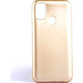 Tekno Grup Samsung Galaxy M31 Mat Premium Cam Ekran Koruyucu Gold Silikon Cep Telefonu Kılıf